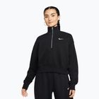 Bluza damska Nike Sportswear Phoenix Fleece 1/2 Zip Cropped black/sail