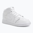Buty  Jordan 1 Mid white/white/white