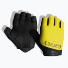 Rękawiczki rowerowe męskie Giro Bravo Gel II highlight yellow