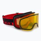 Gogle narciarskie Giro Roam red flow/ amber scarlet/yellow