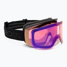 Gogle narciarskie damskie Giro Ella black rails/vivid rose gold/vivid infrared