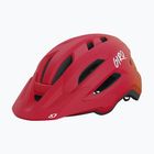 Kask rowerowy dziecięcy Giro Fixture II matte red fade
