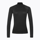 Bluza termoaktywna damska Smartwool Thermal Merino Rib Turtleneck charcoal heather