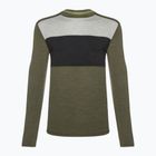 Bluza termoaktywna męska Smartwool Classic Thermal Merino Base Layer Colorblock Crew Boxed