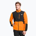 Bluza polarowa męska The North Face Glacier Pro FZ czarno-pomarańczowa NF0A5IHS7Q61