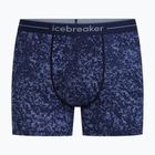 Bokserki termoaktywne męskie Icebreaker Merino 150 Anatomica Moss Bloom midnight navy/aop
