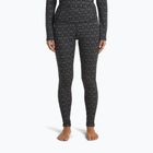 Spodnie termoaktywne damskie icebreaker Merino 260 Tech Vertex High Rise black/snow