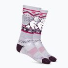 Skarpety dziecięce Smartwool Wintersport Full Cushion Polar Bear Pattern OTC purple eclipse