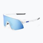 Okulary przeciwsłoneczne 100% S3 matte white/hiper blue multilayer mirror