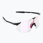 Okulary przeciwsłoneczne 100% Hypercraft SQ gloss black/photochromic purple mirror
