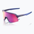 Okulary przeciwsłoneczne 100% S3 satin storm metallic/purple mirror