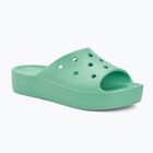 Klapki damskie Crocs Classic Platform jade stone