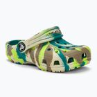 Klapki dziecięce Crocs Classic Marbled Clog Toddler limeade/multi