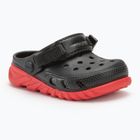 Klapki dziecięce Crocs Duet Max II Clog Toddler black/varsity red