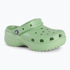 Klapki damskie Crocs Classic Platform Clog fair green
