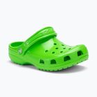 Klapki dziecięce Crocs Classic Neon Highlighter Clog Kids green slime