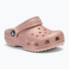 Klapki dziecięce Crocs Classic Glitter Clog Toddler quartz glitter