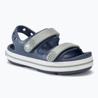 Sandały dziecięce Crocs Crocband Cruiser Toddler bijou blue/light grey