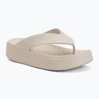 Japonki damskie Crocs Gateway Platform stucco