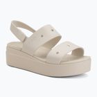 Sandały damskie  Crocs Broklyn 4U stucco