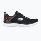 Buty damskie SKECHERS Flex Appeal 4.0 Wild Ballad black/leopard