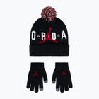 Czapka + rękawiczki dziecięce Nike Jordan Pom Beanie Set black