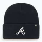 Czapka zimowa 47 Brand MLB Atlanta Braves Haymaker navy