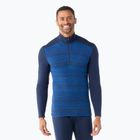 Bluza termoaktywna męska Smartwool Merino 250 Baselayer 1/4 Zip Boxed deep navy color shift