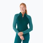 Bluza termoaktywna damska Smartwool Classic Thermal Merino Baselayer 1/4 Zip Boxed emerald