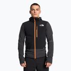 Kurtka hybrydowa męska The North Face Dawn Turn Hybrid Ventrix Midlayer asphalt grey/black/orange