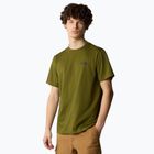 Koszulka męska The North Face Simple Dome Tee forest olive