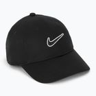 Czapka z daszkiem Nike Club Unstructured Swoosh black/black