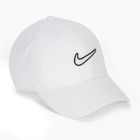 Czapka z daszkiem Nike Club Unstructured Swoosh white/white