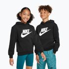 Bluza dziecięca Nike Club Fleece Hoodie black/white