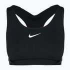 Biustonosz treningowy Nike Swoosh Medium Support black/white