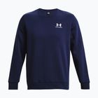 Bluza męska Under Armour Essential Fleece Crew midnight navy/white