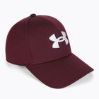 Czapka z daszkiem męska Under Armour Blitzing dark maroon/white
