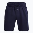 Spodenki męskie Under Armour Icon Fleece midnight navy/white