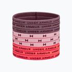 Gumki do włosów Under Armour Elastic Hair Tie 9 szt. misty purple/pink fizz/dark maroon