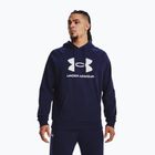 Bluza męska Under Armour Rival Fleece Logo HD midnight navy/white