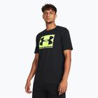 Koszulka męska Under Armour Boxed Sportstyle black/high vis yellow