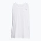 Koszulka do biegania męska Under Armour Launch Singlet white/reflective