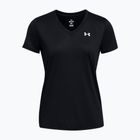 Koszulka treningowa damska Under Armour Tech SSV Solid black/white