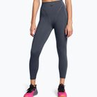 Legginsy treningowe damskie Under Armour Project Rock LG Grind Ankle Leg downpour gray/black