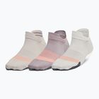 Skarpety damskie Under Armour Breathe NS Tab 3 pary tetra gray/gray matter/white