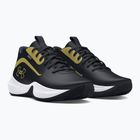 Buty do koszykówki Under Armour Lockdown 7 black/black/metallic gold