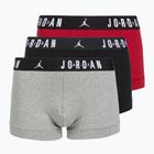 Bokserki męskie Nike Jordan JHM Flight Cotton Trunk 3 pary gym red/black
