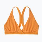 Góra od stroju kąpielowego Patagonia Bottom Turn Top ripple/kishu orange