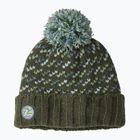 Czapka zimowa Patagonia Snowbelle fisherman stitch/pine needle green