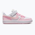 Buty dziecięce Nike Court Borough Low Recraft white/pink foam